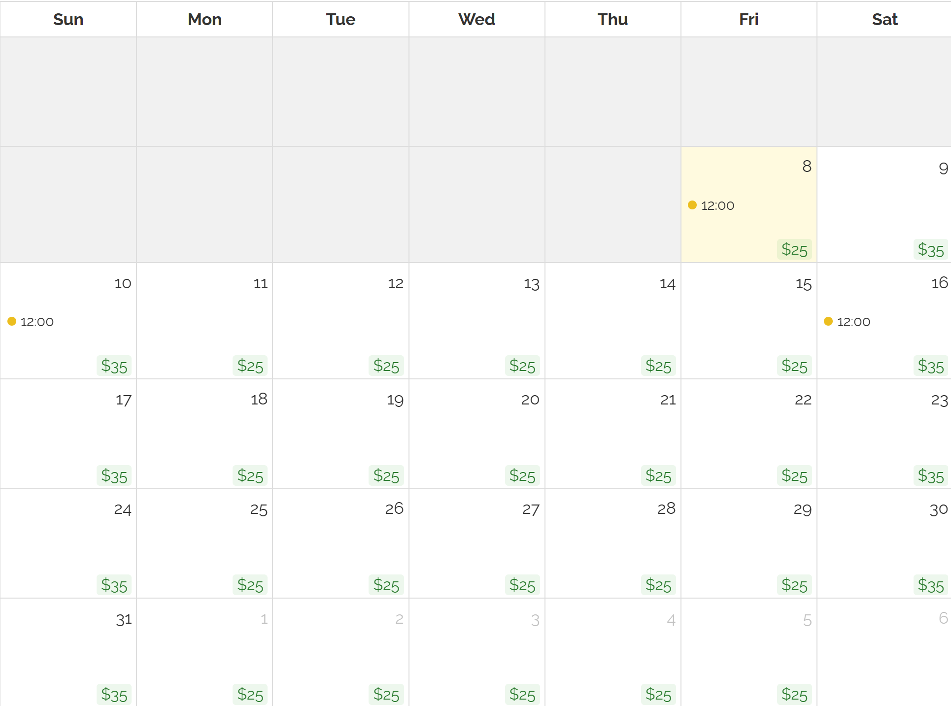 Διαθέσιμες ώρες ραντεβού – time slots στο Easilyn